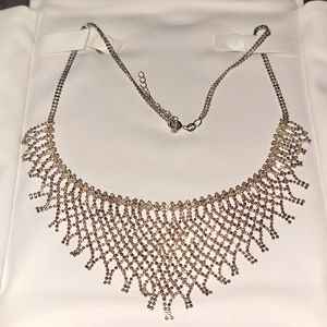 Blue Nile Sterling Silver Bib Necklace - image 1